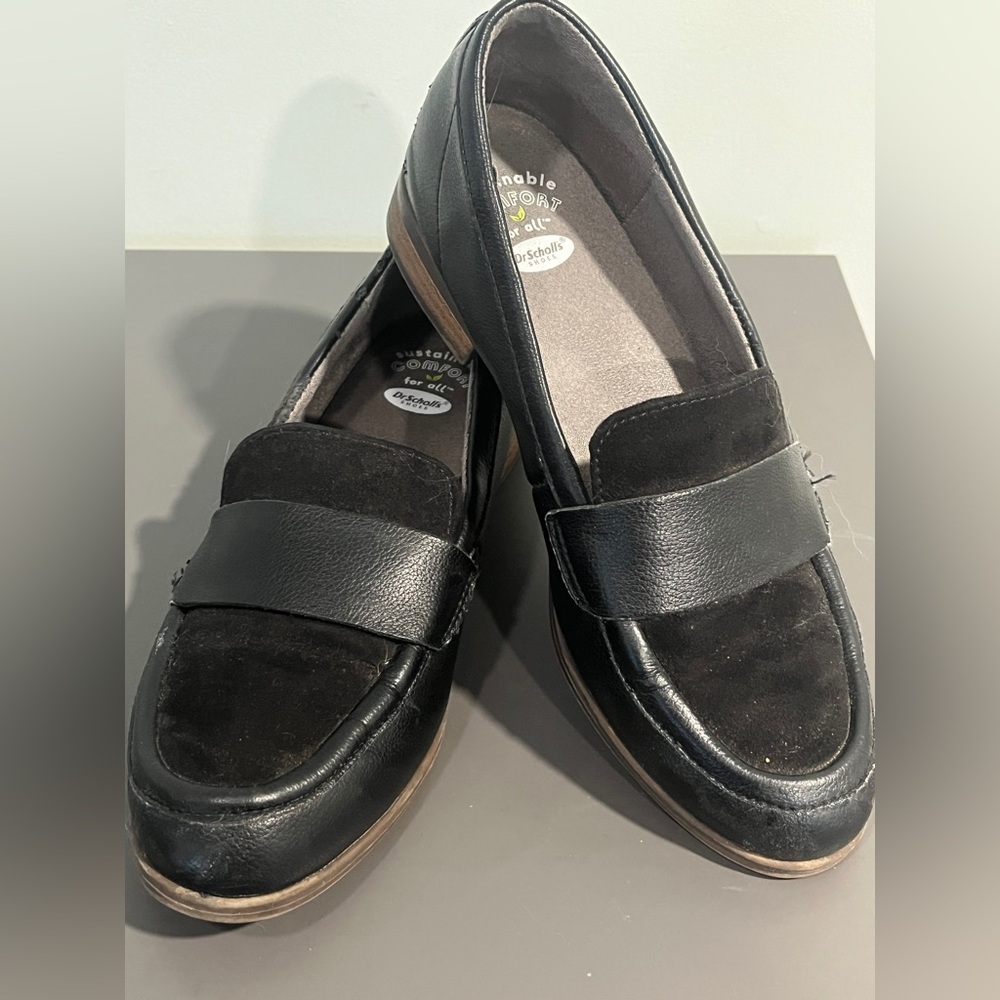 Black Dr. Scholl’s Loafers for Women